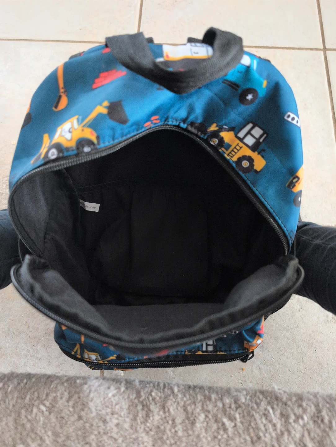 Kids Construction Truck Backpack - photo 3