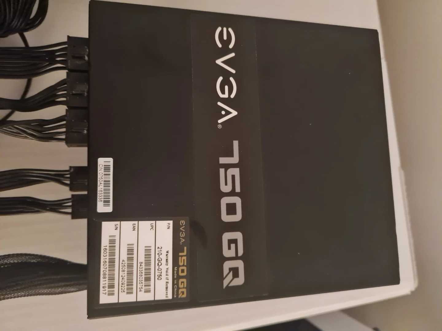 EVGA 750 GQ 750W Gold Power Supply - photo 4