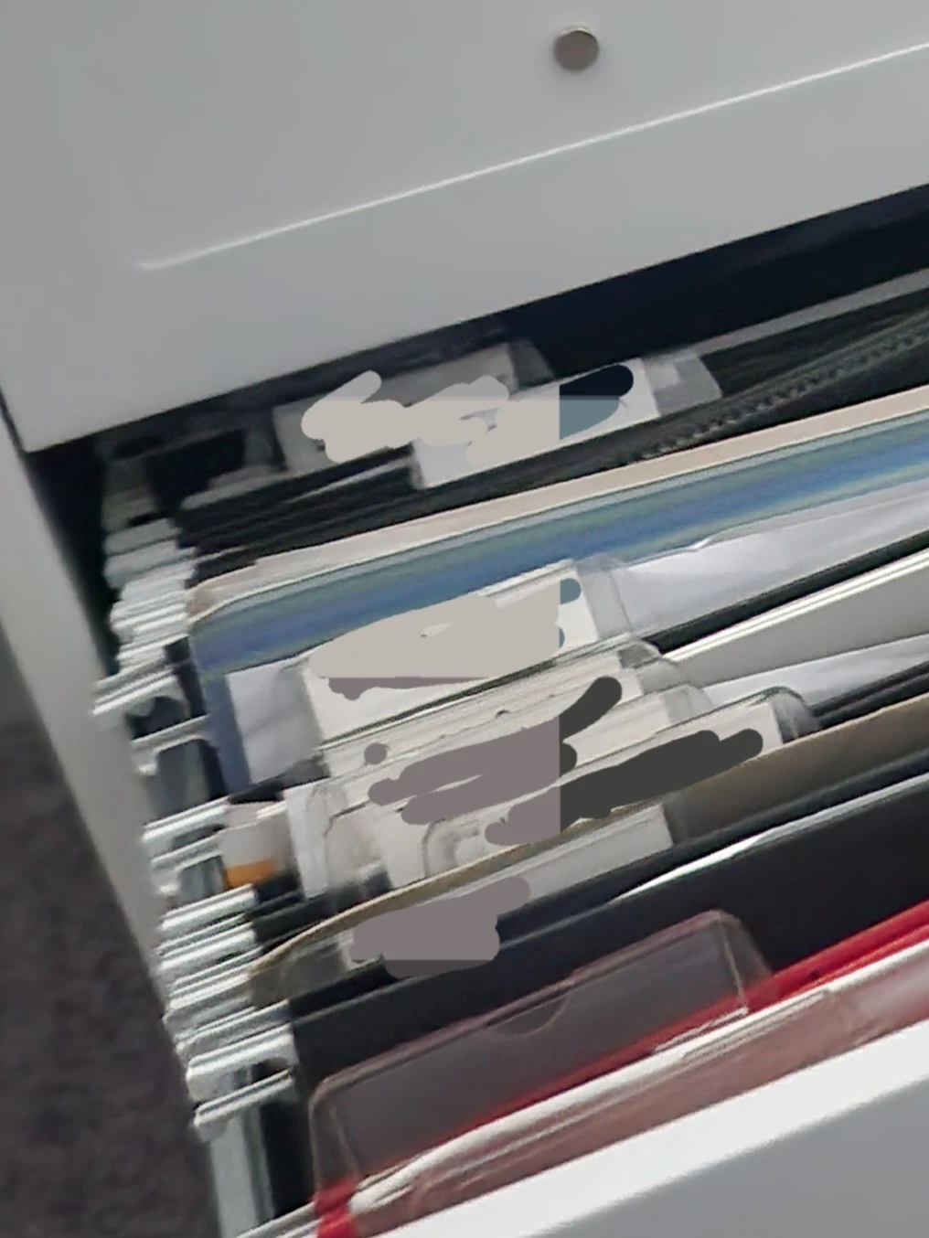 White 2-Drawer Filing Cabinet - photo 3