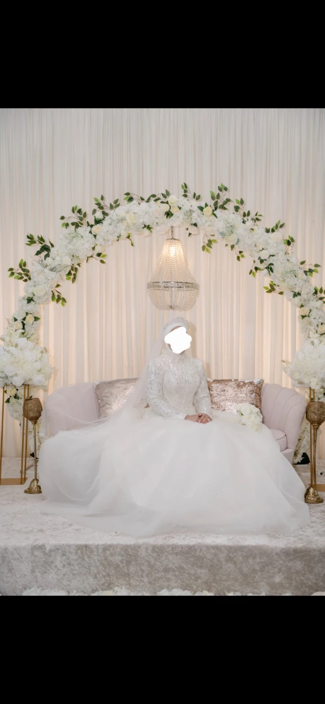 Wedding Dress with Intricate Beading