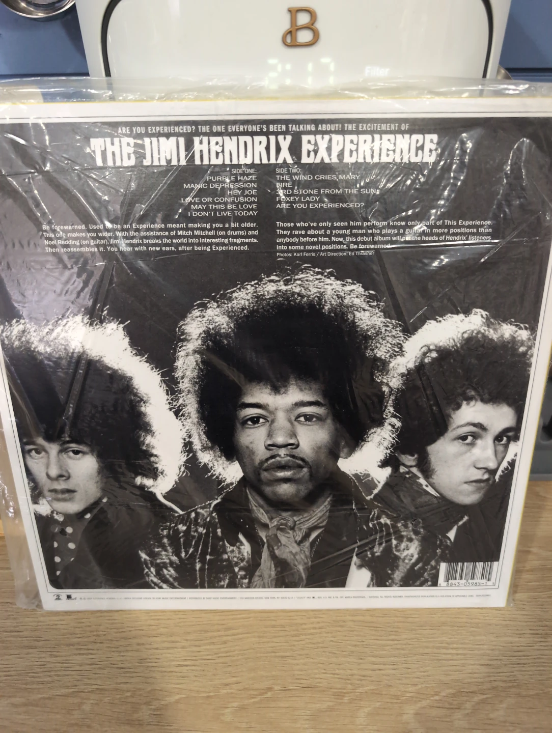 The Jimi Hendrix Experience - Are You Experienced Vinyl Record - photo 2