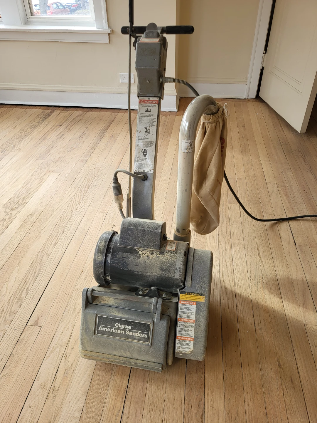 Clarke American Sanders Floor Edger Sanding Machine
