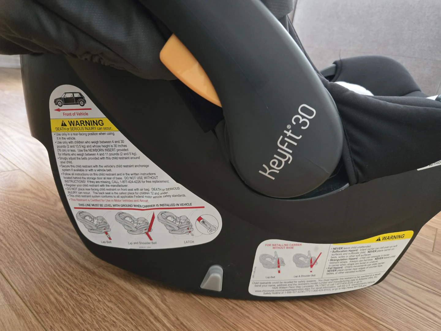 Chicco KeyFit 30 Infant Car Seat with Base