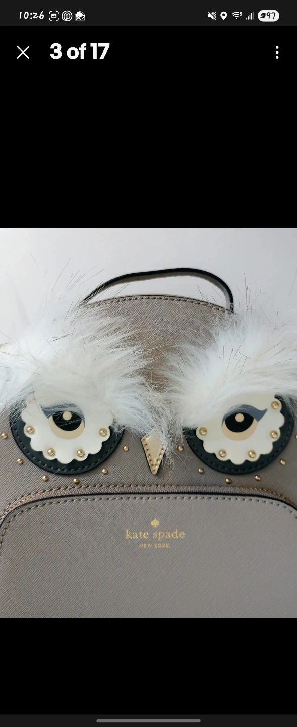 Kate Spade New York Star Bright Owl Tomi Backpack - photo 3