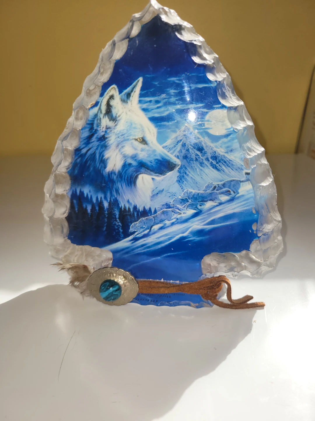 Wolf Candle and Decor Set