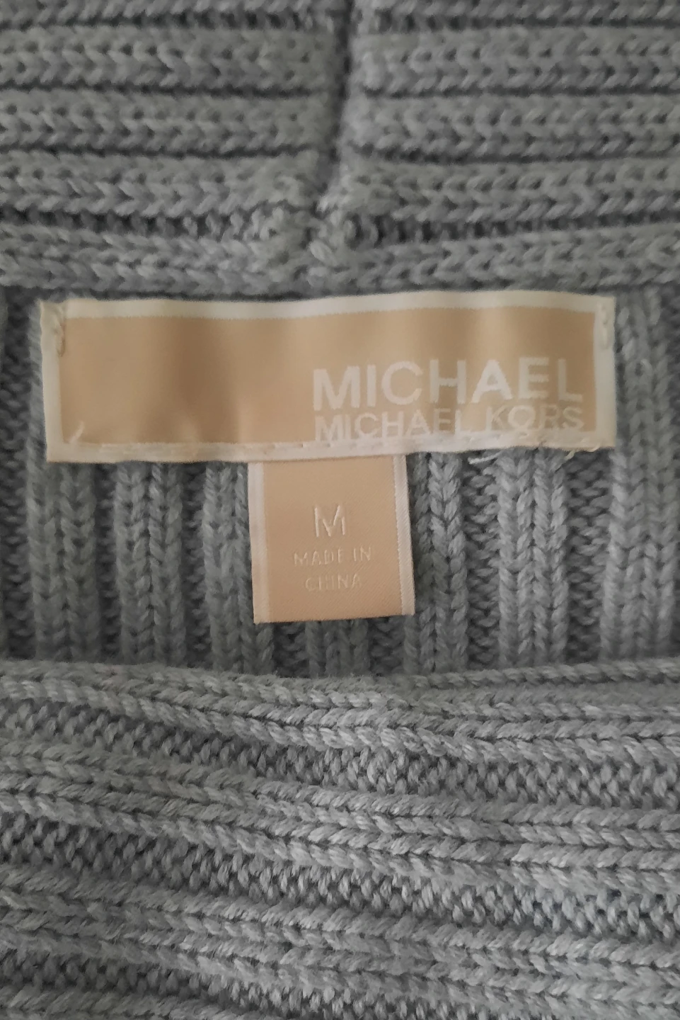Michael Kors Cowl Neck Sweater - Grey - Size M - photo 2