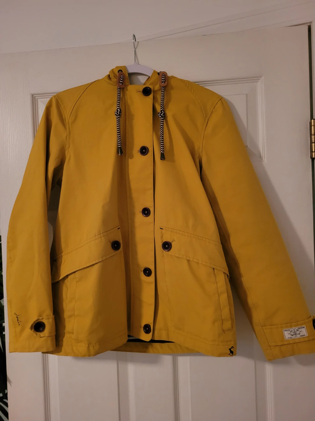 Joules Waterproof Jacket - Yellow, Size 6 US - photo 2