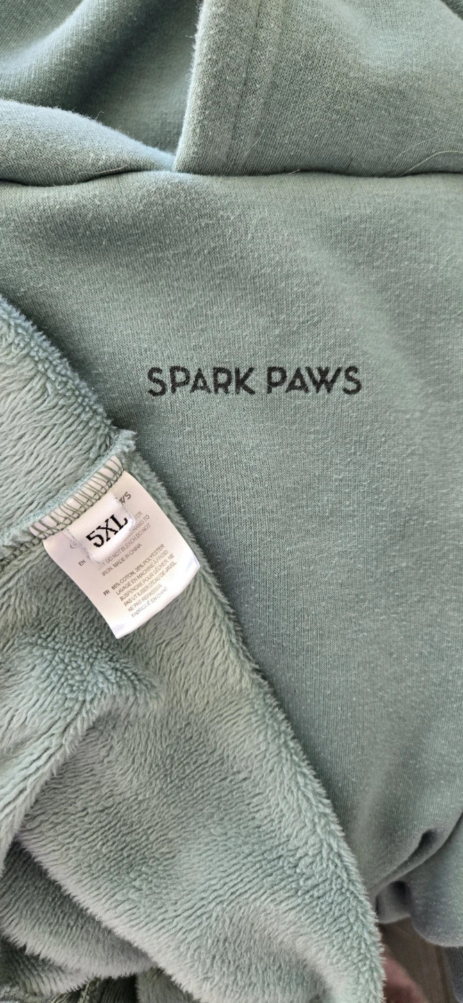 Spark Paws Dog Hoodie - Size 5XL - photo 3