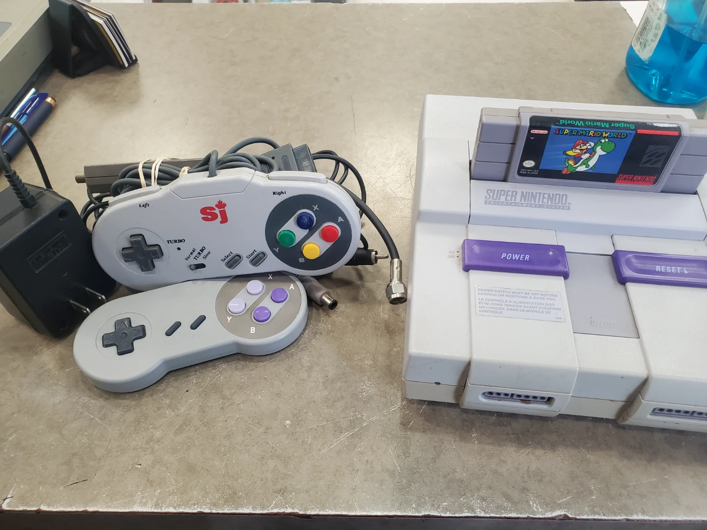 Nintendo Super Nintendo Console with Super Mario World - photo 2