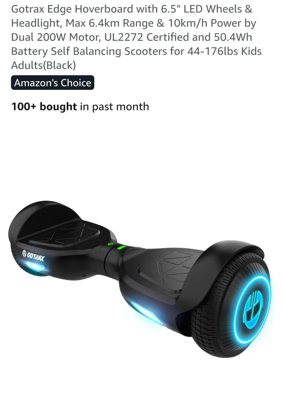Gotrax GT-NOVAPRO Hoverboard - photo 3