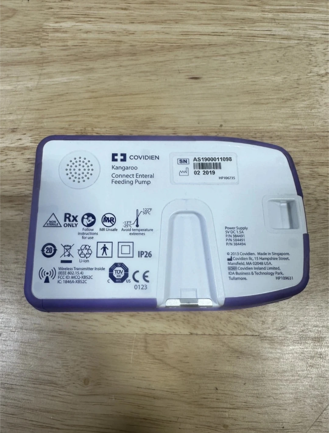 Covidien Kangaroo Connect Enteral Feeding Pump - photo 4