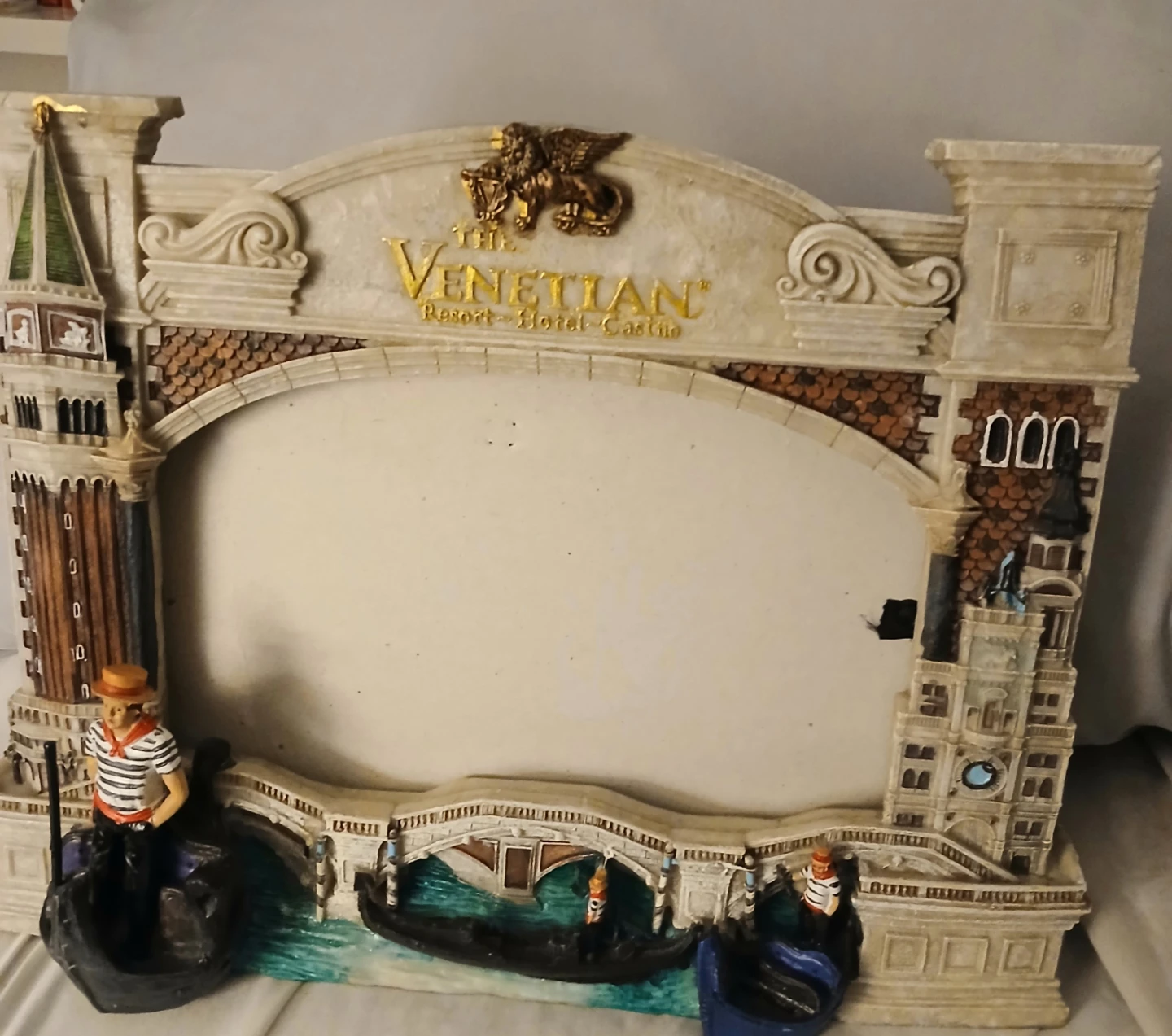 The Venetian Resort Hotel Casino Photo Frame Gondola Scene