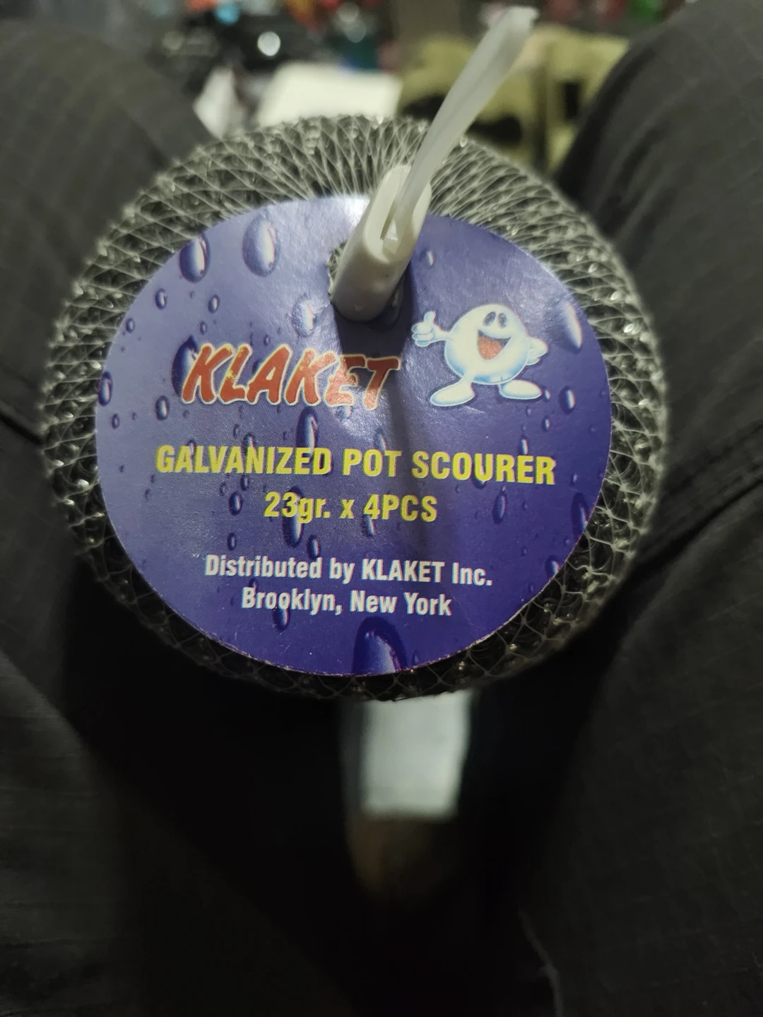Klaket Galvanized Pot Scourer - 4 Pieces