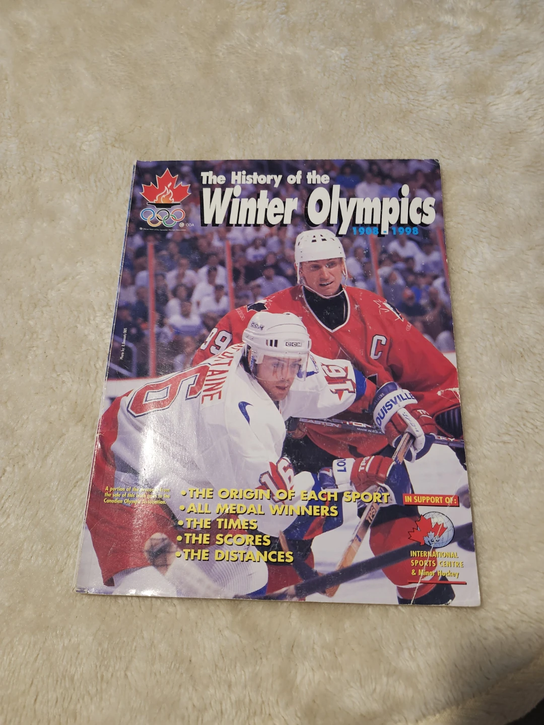 The History of the Winter Olympics 1908-1998 Book