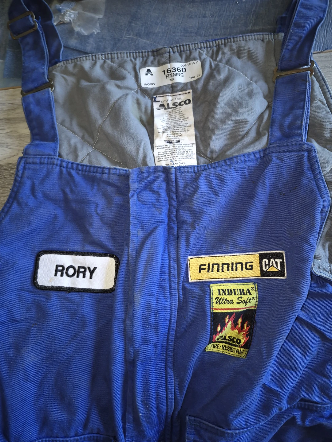 ALCO Fire-Resistant Work Overalls - 3XL - photo 2