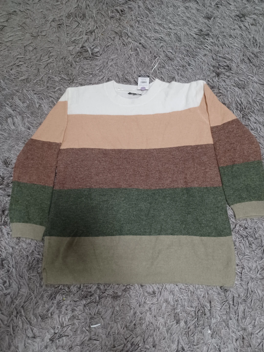 George Striped Crewneck Sweater
