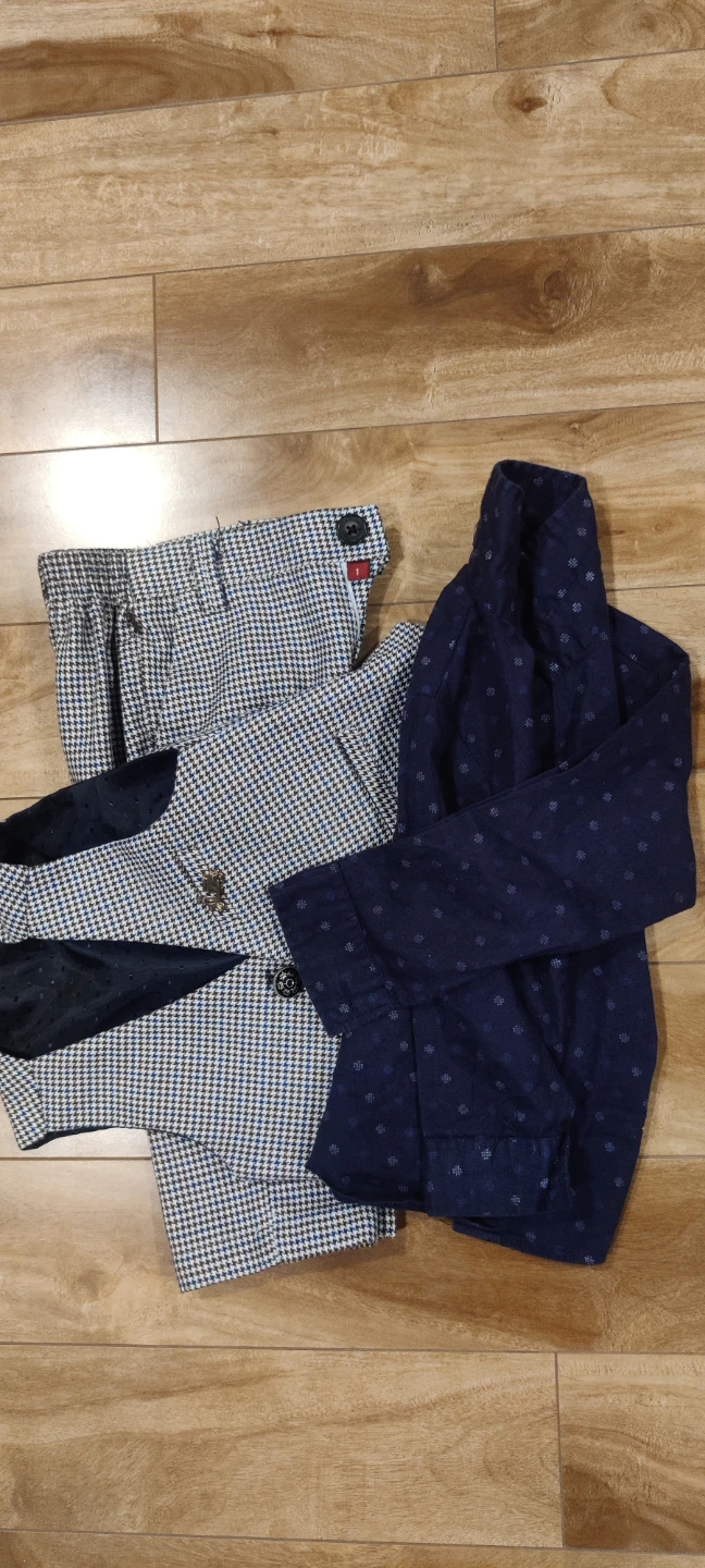 Boys Dress Vest, Shirt, and Pants Set