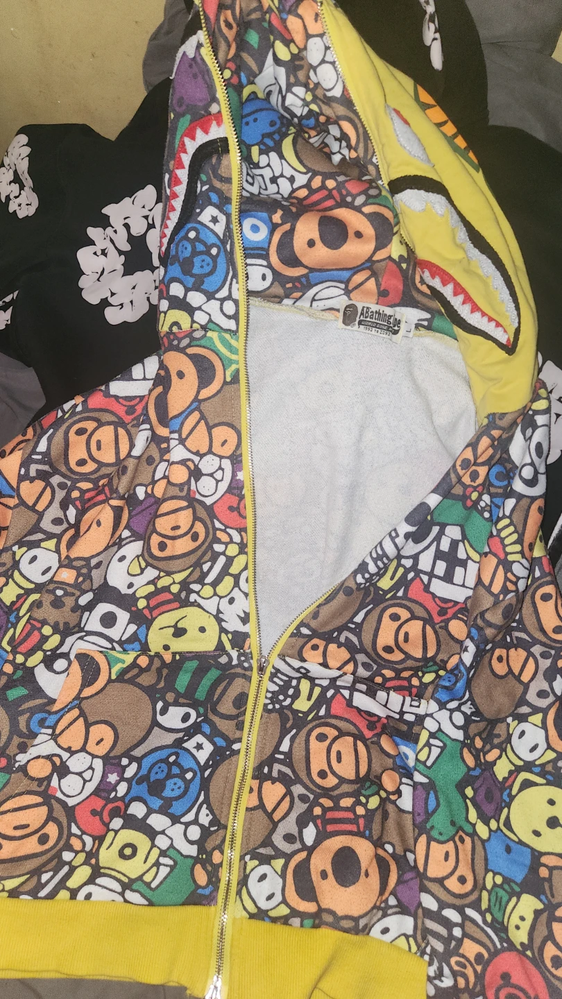Bape x nigo hoodie