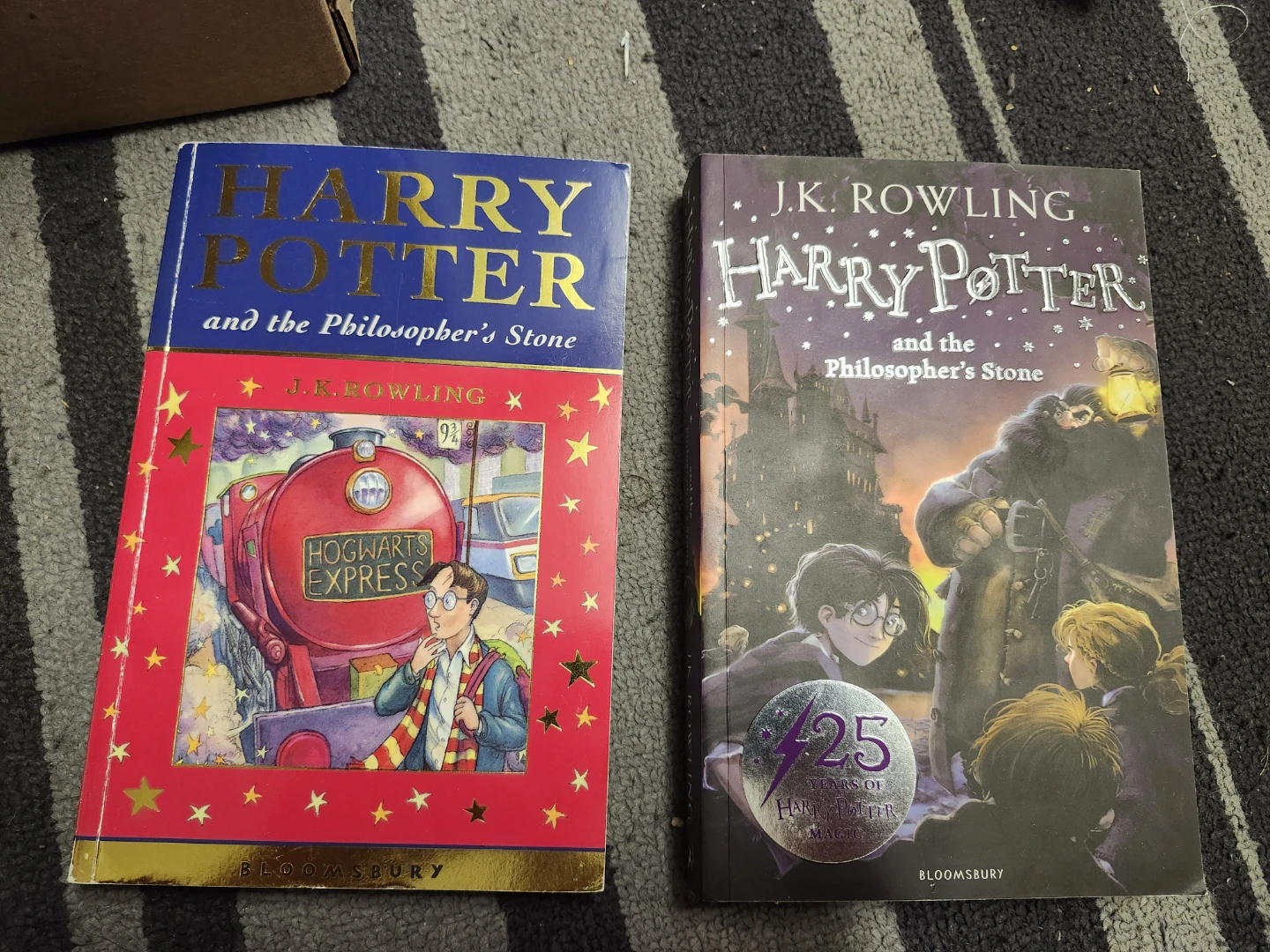 Harry Potter and the Philosopher's Stone Books (2 Editions)
