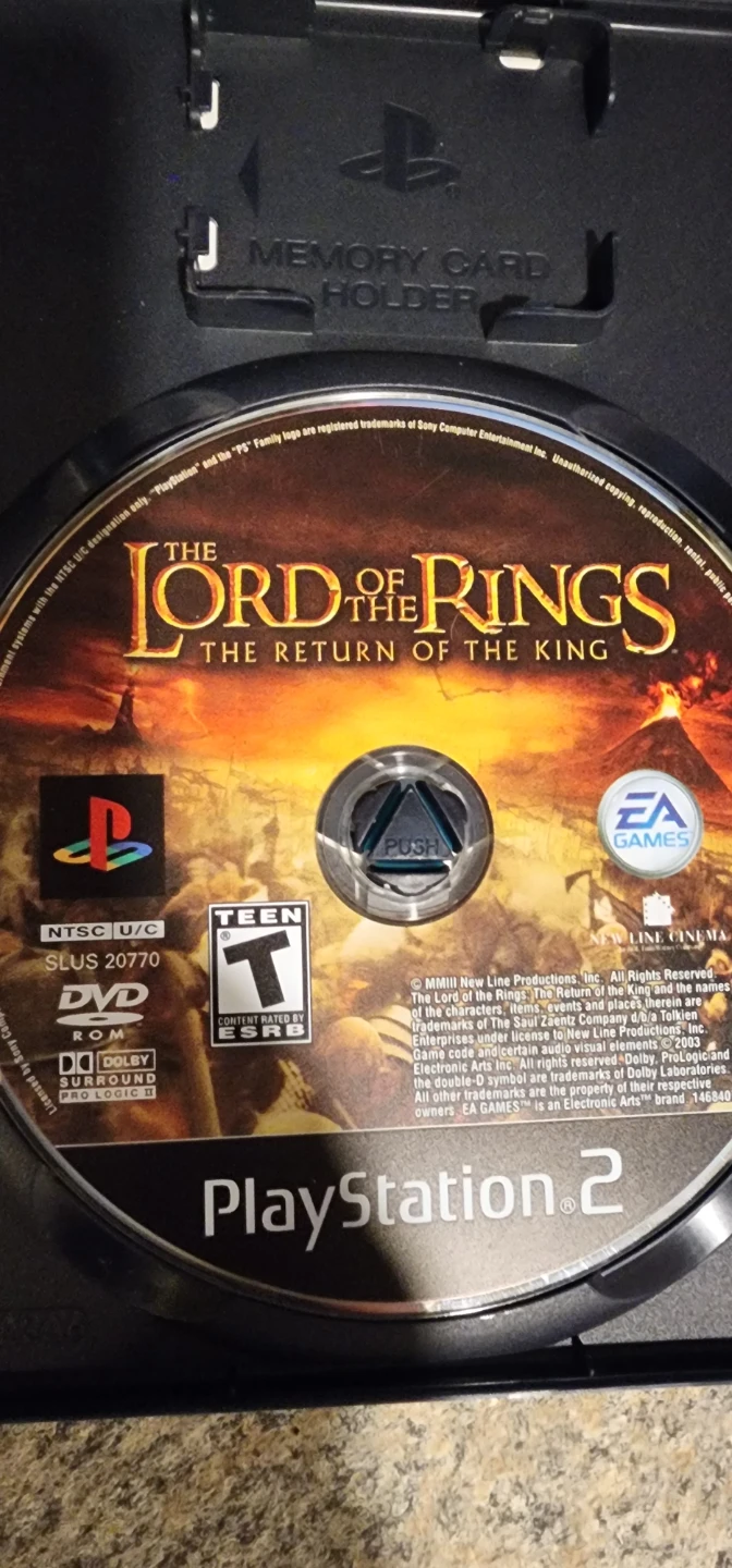 LOTR The Return of the King (PlayStation 2, PS2) - photo 4
