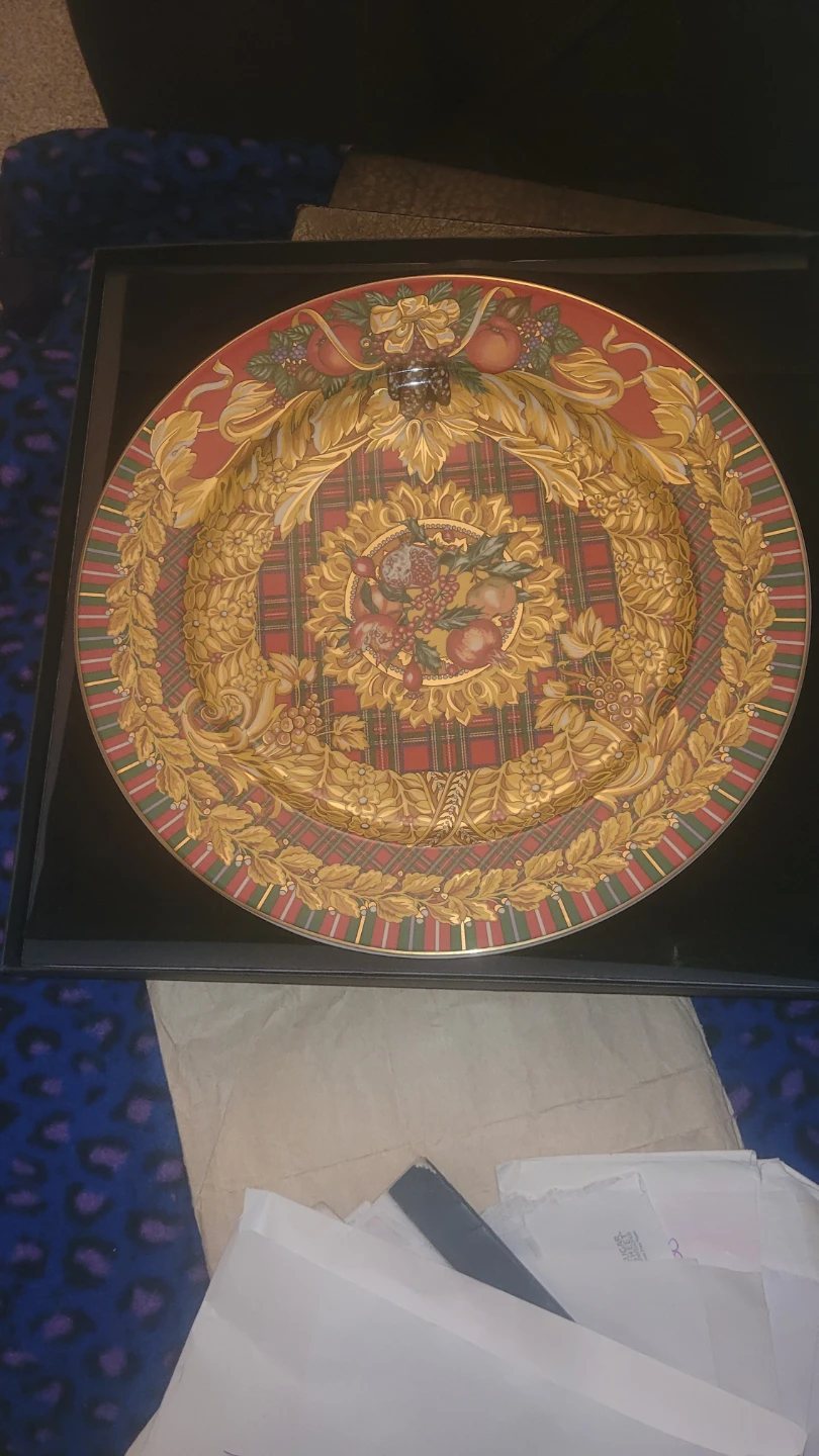 Rosenthal Versace Christmas Plate 2006 - photo 3