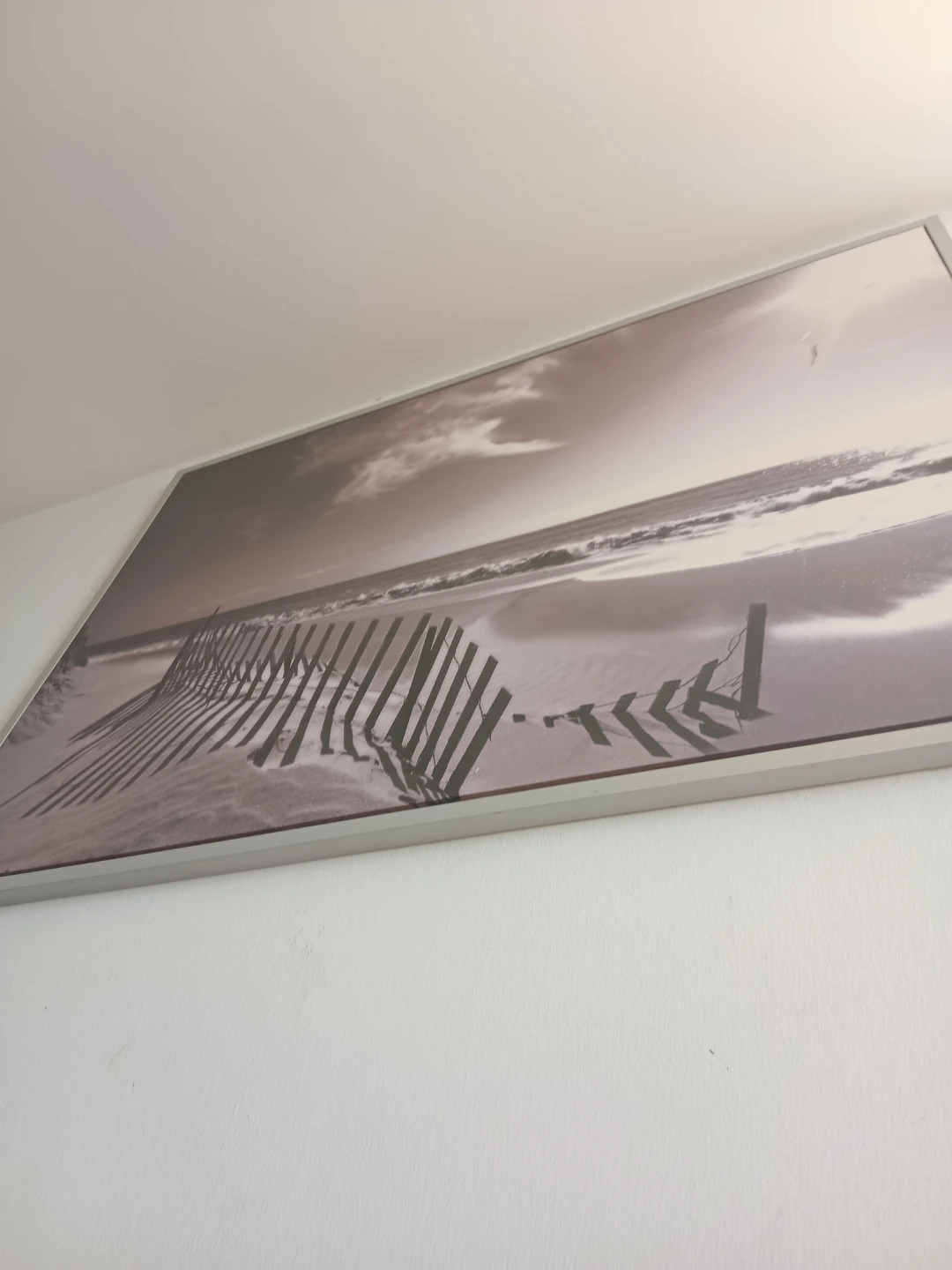 Framed Beach Scene Big Picture