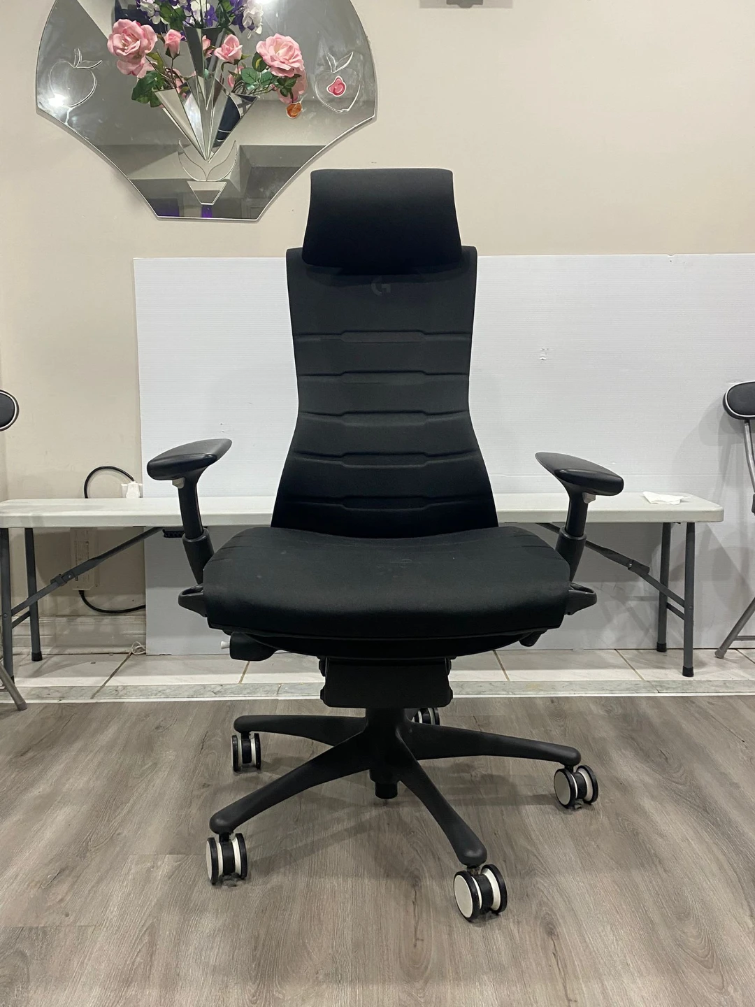 LG Embody Herman Miller Gaming Chair + Atlas Headrest