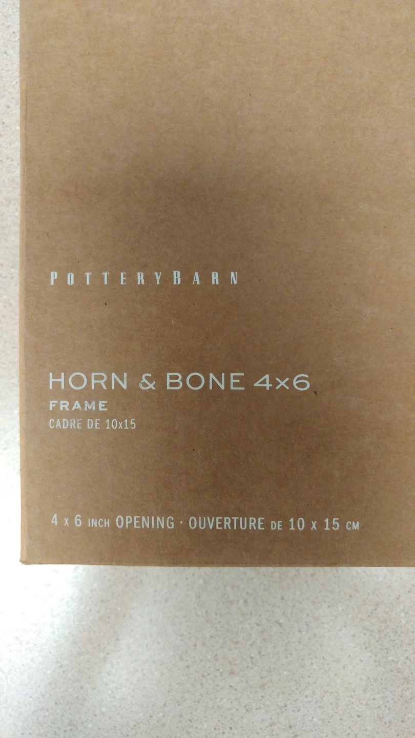 3 Frames-Pottery Barn Horn & Bone - photo 2