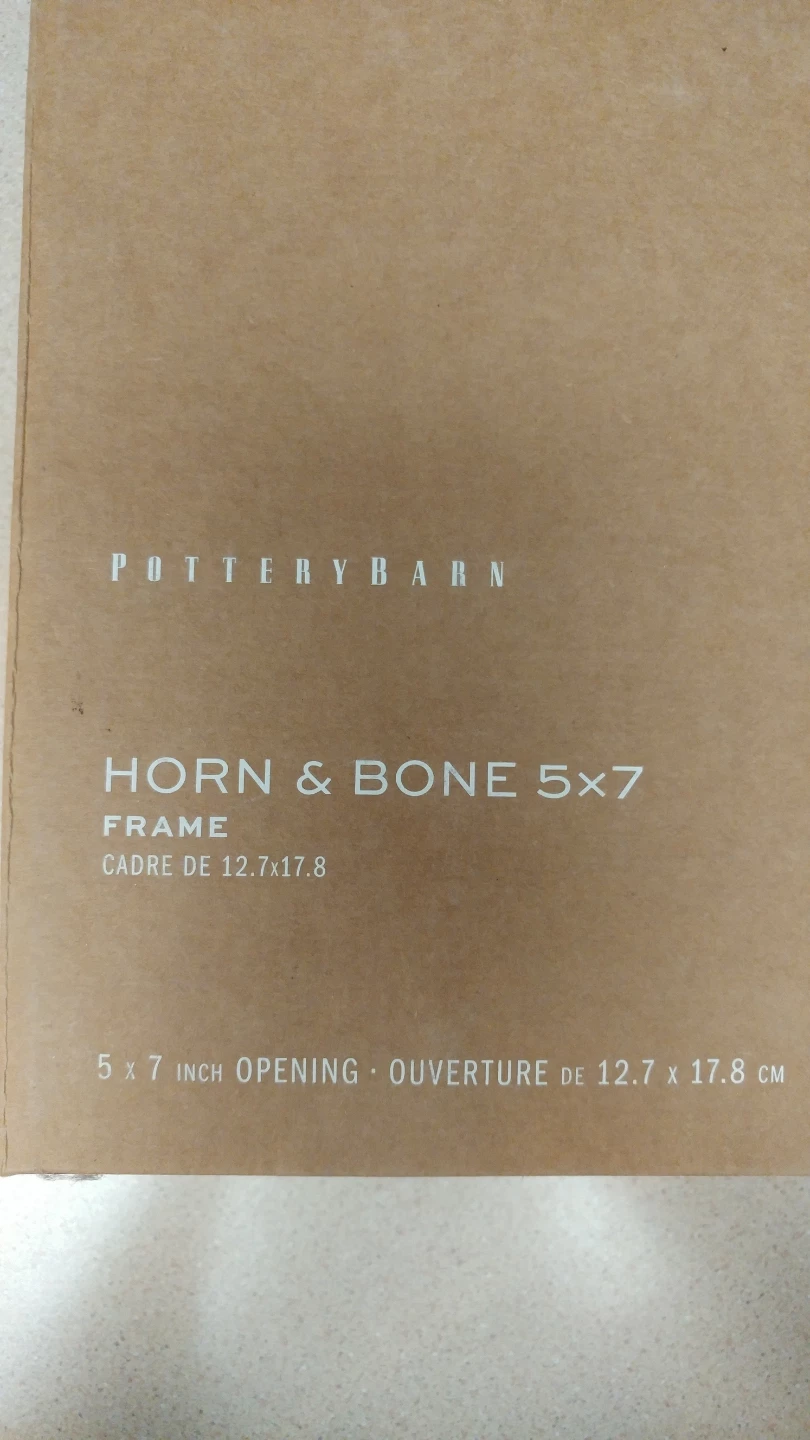 3 Frames-Pottery Barn Horn & Bone - photo 3