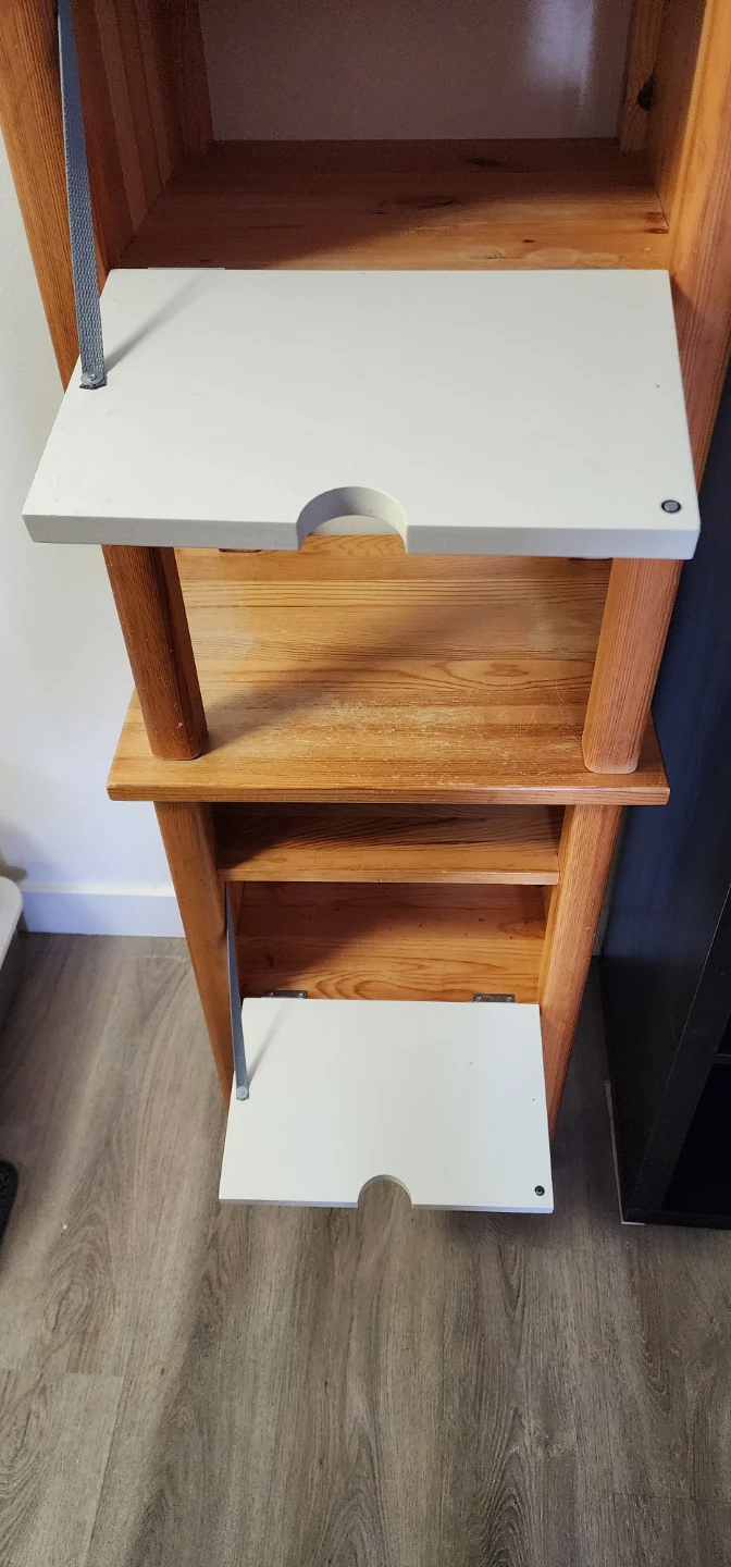Wooden Side Table with Drawer