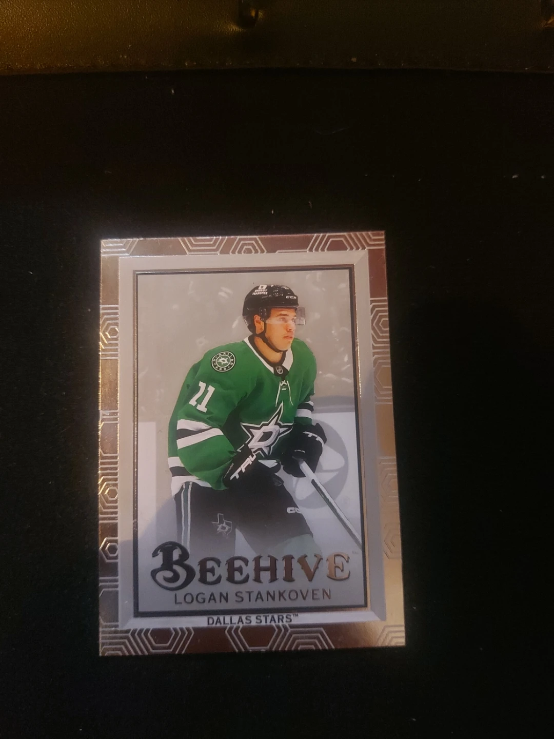 Beehive Logan Stankoven Hockey Card 2024-25 Upper Deck Extended