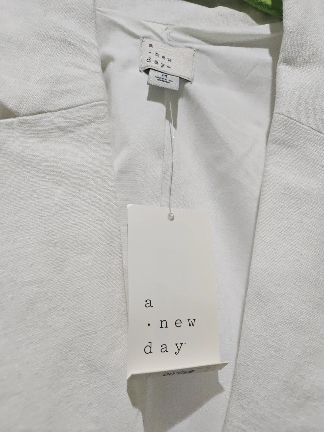 A New Day Women's White Blazer Size M - photo 2