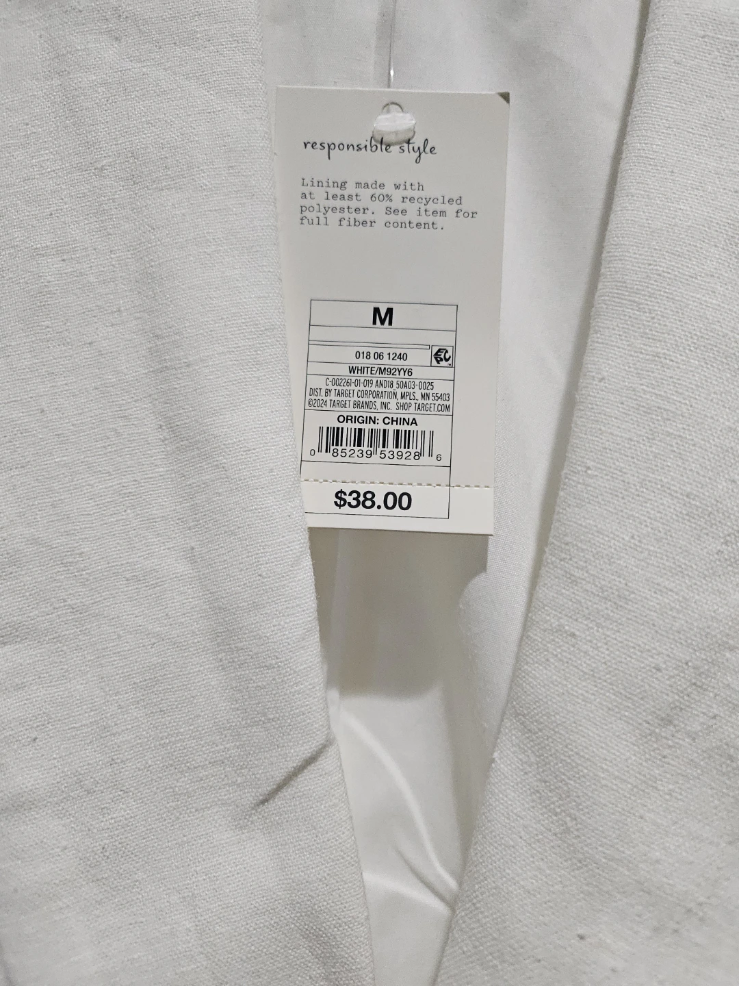 A New Day Women's White Blazer Size M - photo 5