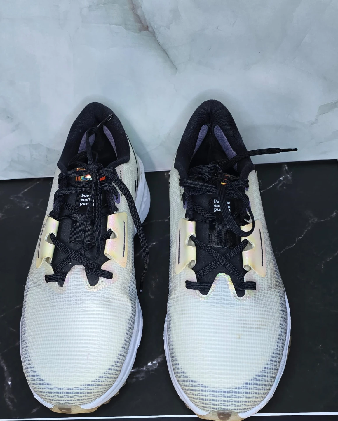 Nike Air Zoom Golf Shoes - White/Black