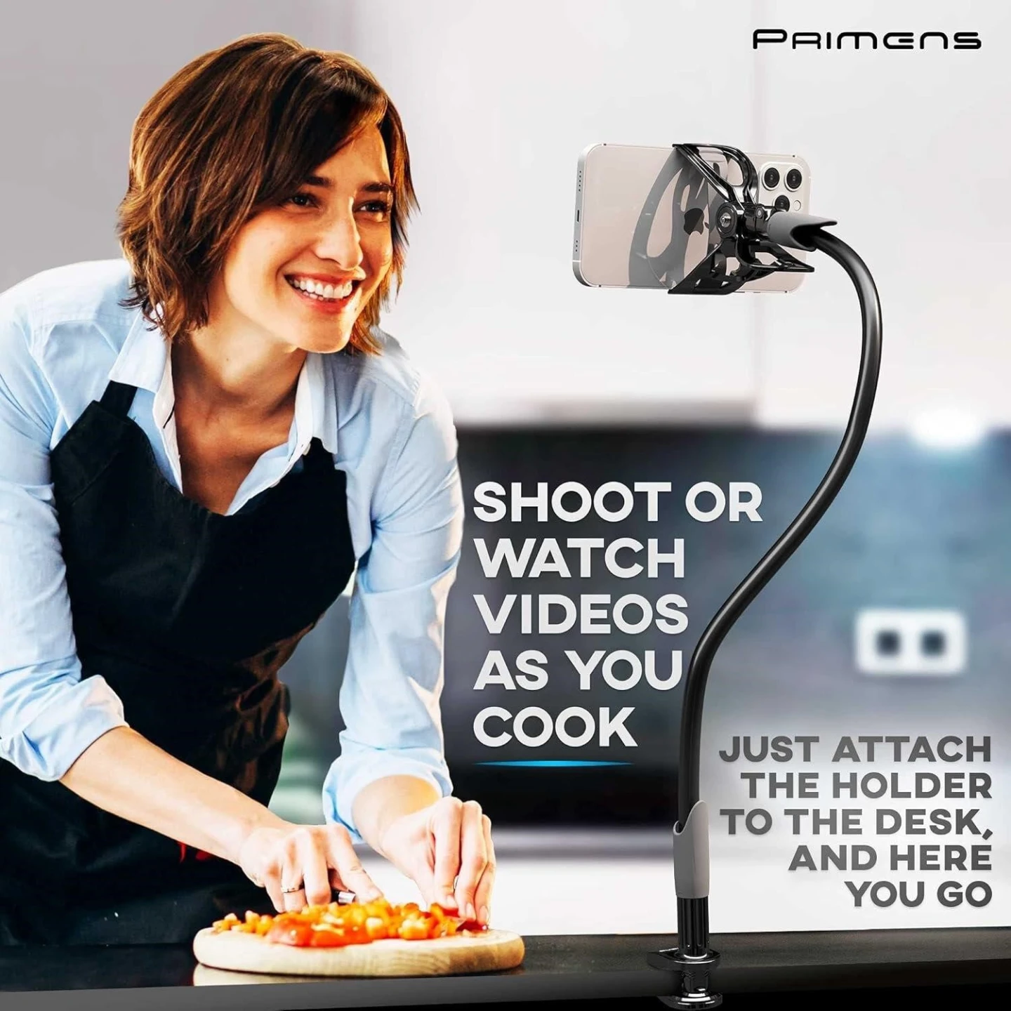 New Primens Flexible Gooseneck Phone Holder - photo 2