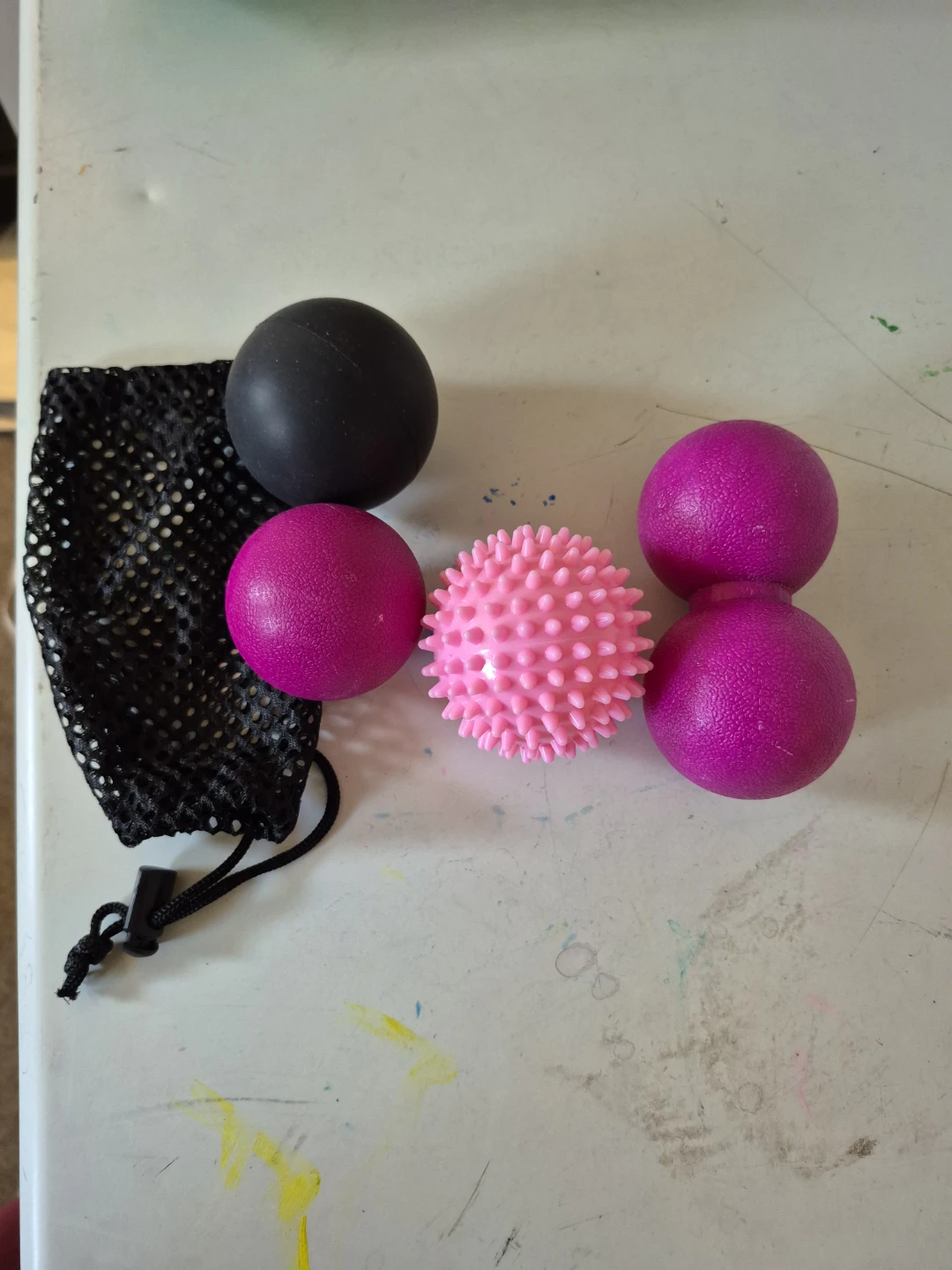 Massage Ball Set with Carrying Bag