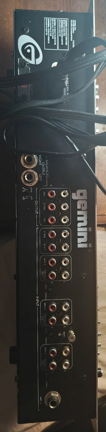 Gemini PMX-1800 Stereo DJ Mixer