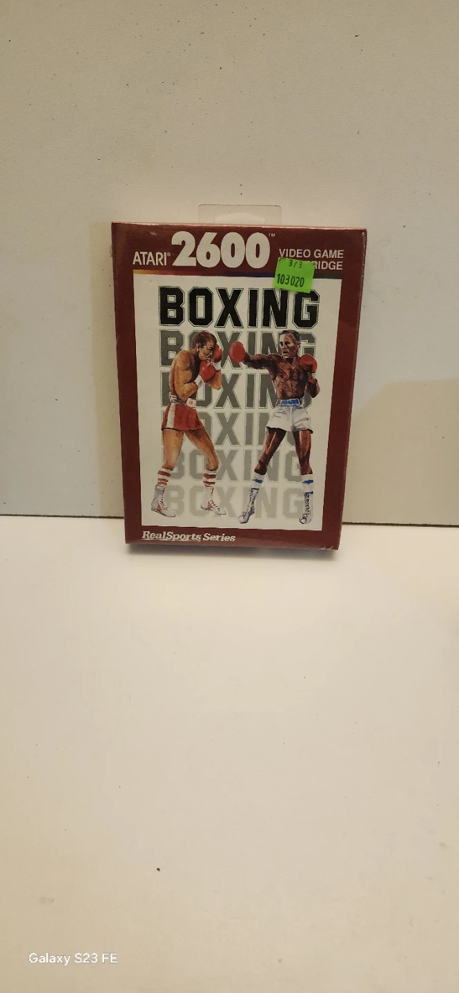 Atari 2600 RealSports Boxing Video Game
