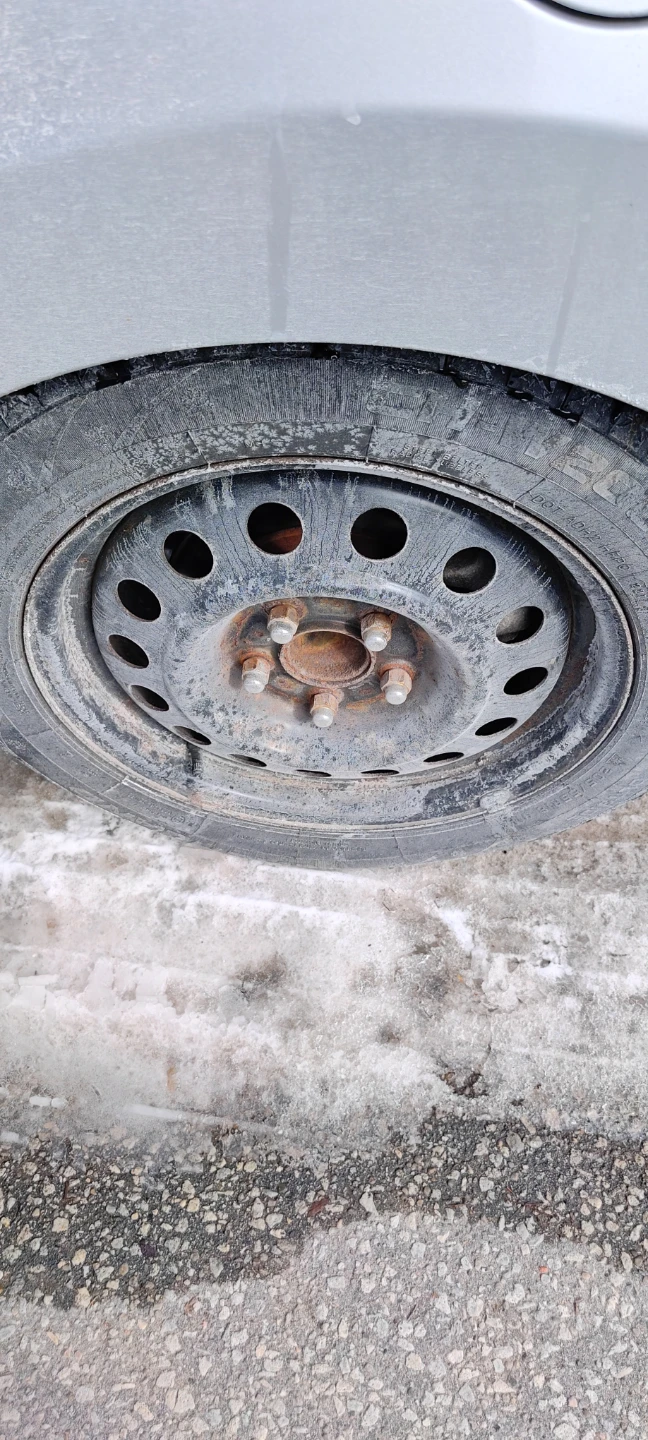 Used Tire and Rim Set