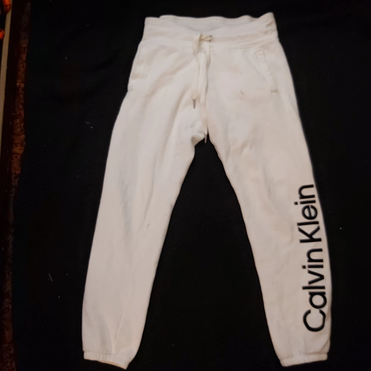 Calvin Klein Performance White Sweatpants Size S/P/CH