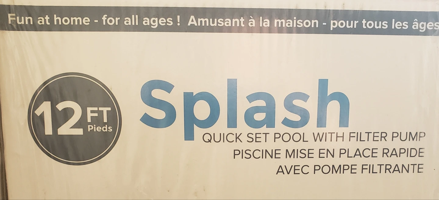 12 FT Splash Quick Set Pool with Filter Pump - photo 5