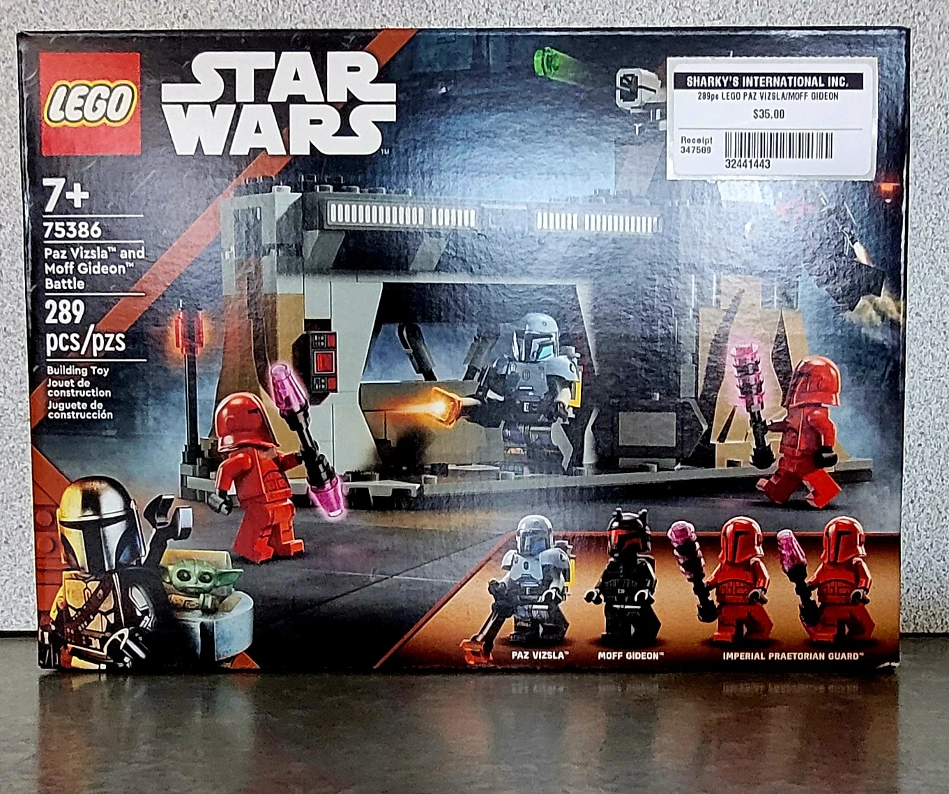 LEGO Star Wars Paz Vizsla and Moff Gideon Battle Set (32441443)