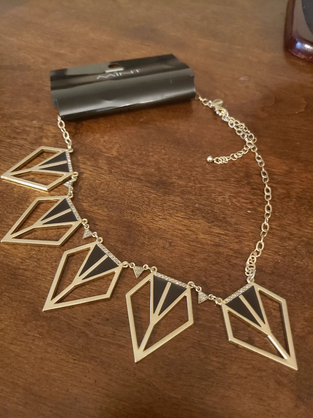 MINT Geometric Statement Necklace - photo 3