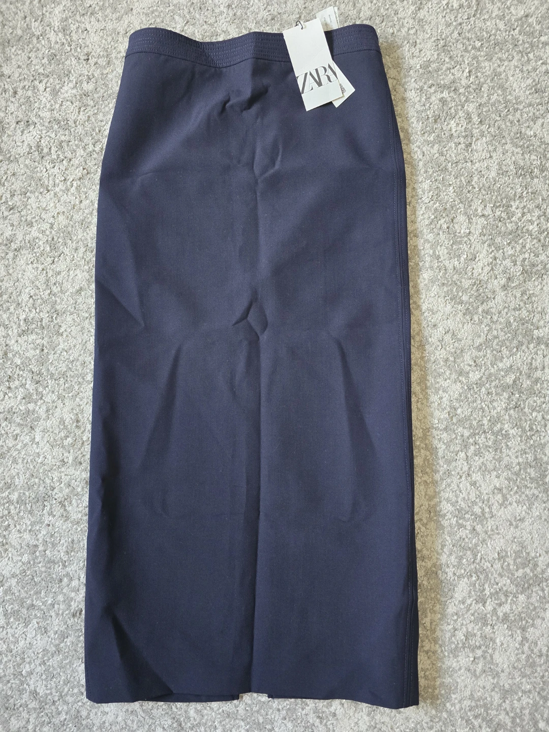 Zara Navy Pencil Skirt - Size M