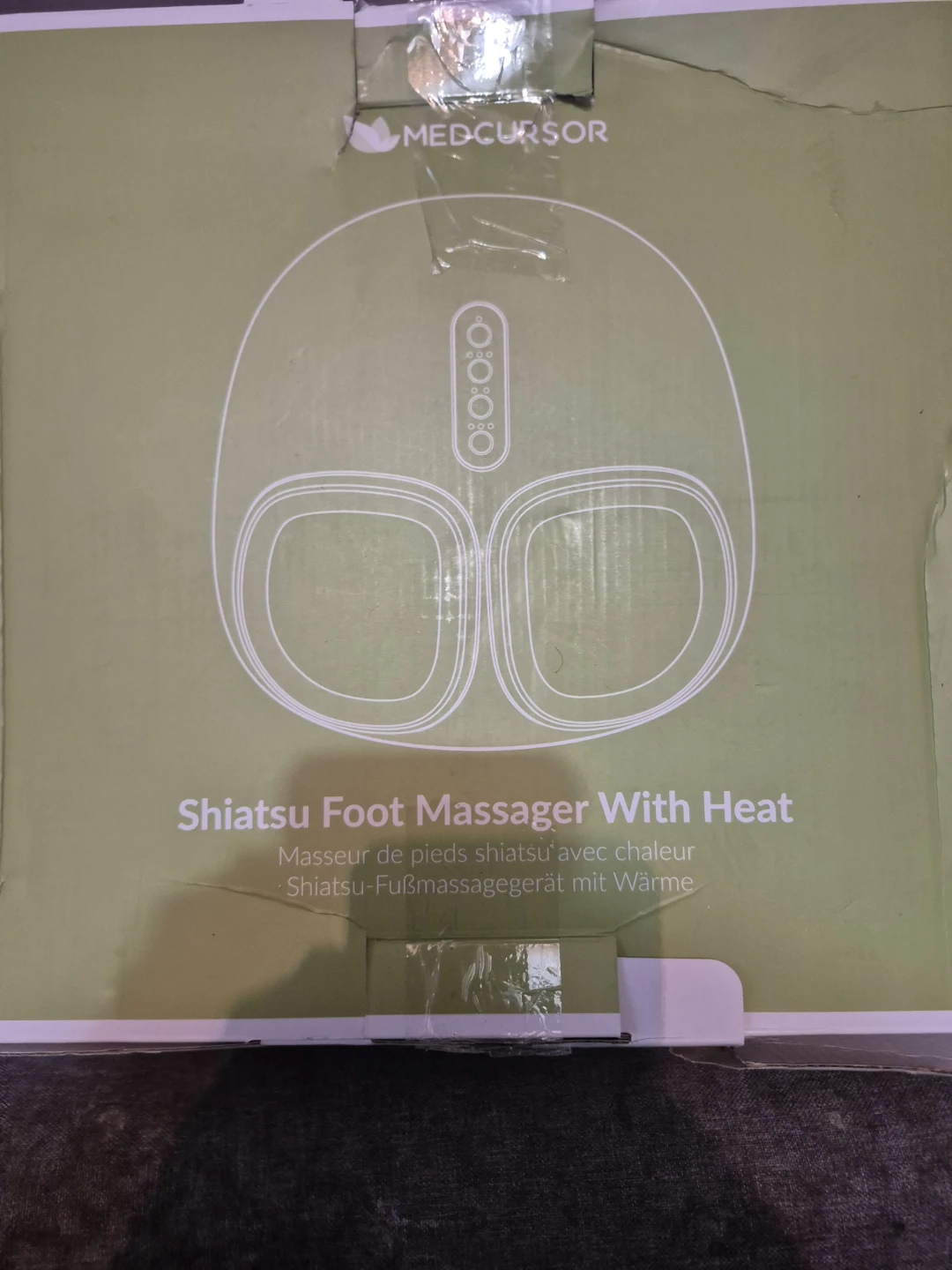 Medcursor Shiatsu Foot Massager With Heat