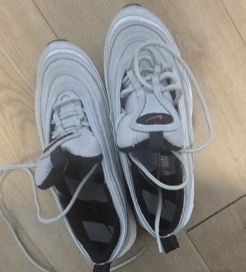 Nike Air Max 97 Silver Running Shoes - photo 3