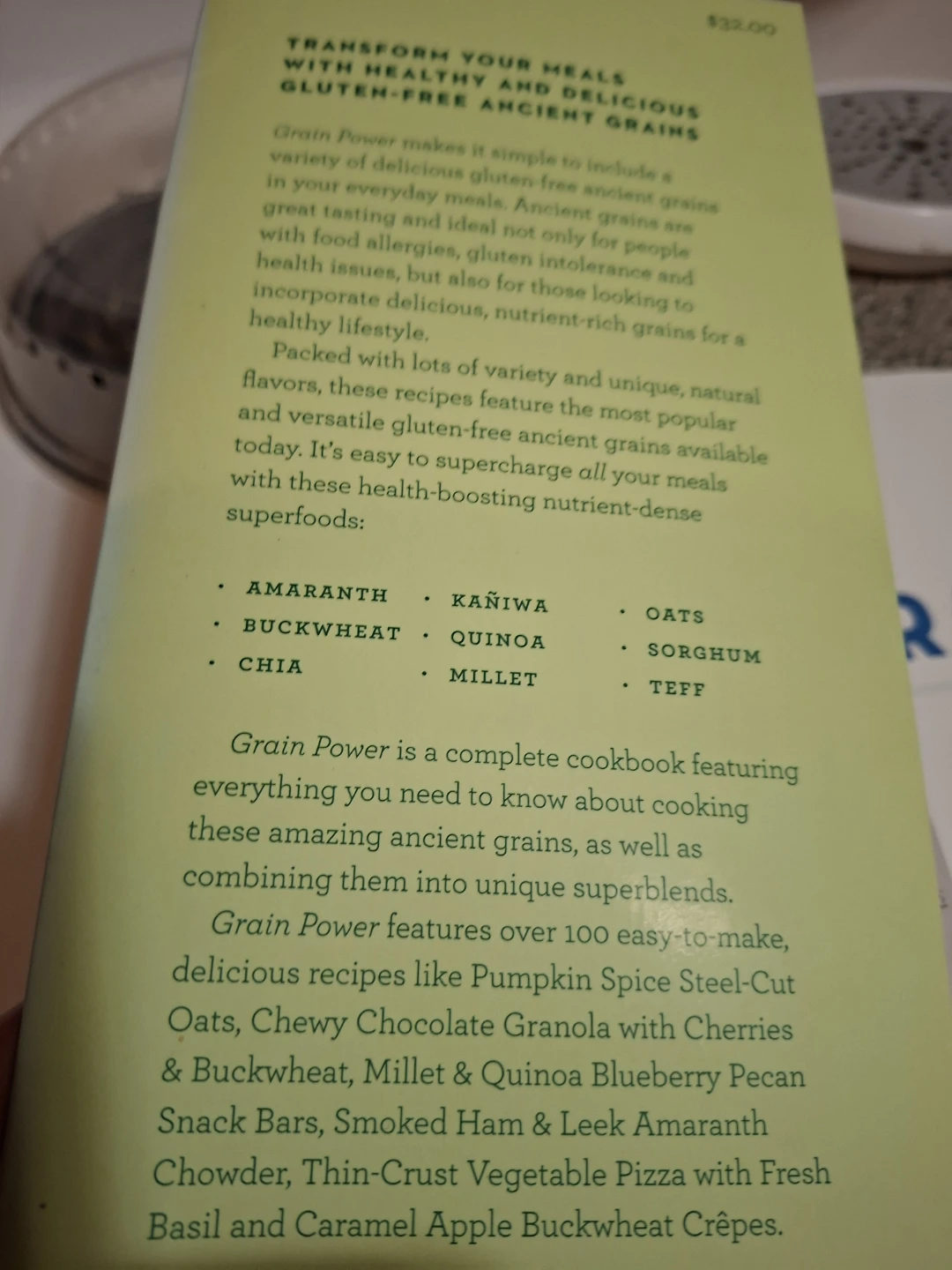 Grain Power Cookbook: Healthy & Delicious Gluten-Free - photo 4
