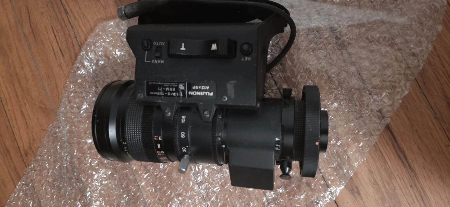 Fujinon A12x9B ERM-71 TV Zoom Lens parts only