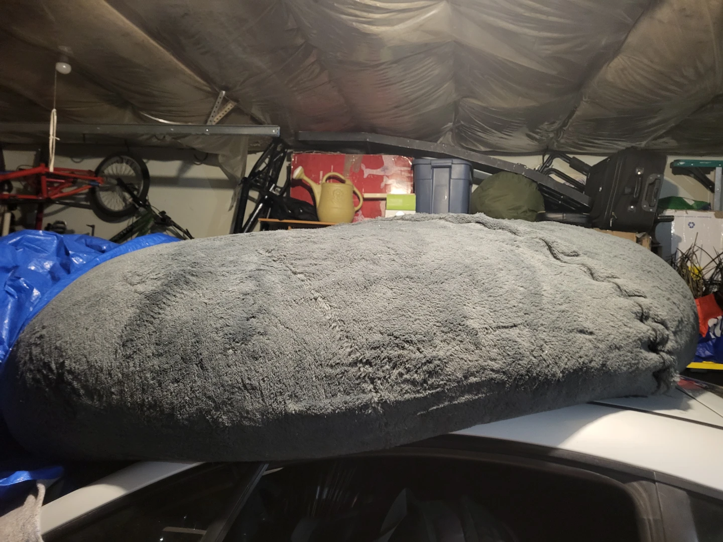 XX-Large Grey Bean Bag Chair