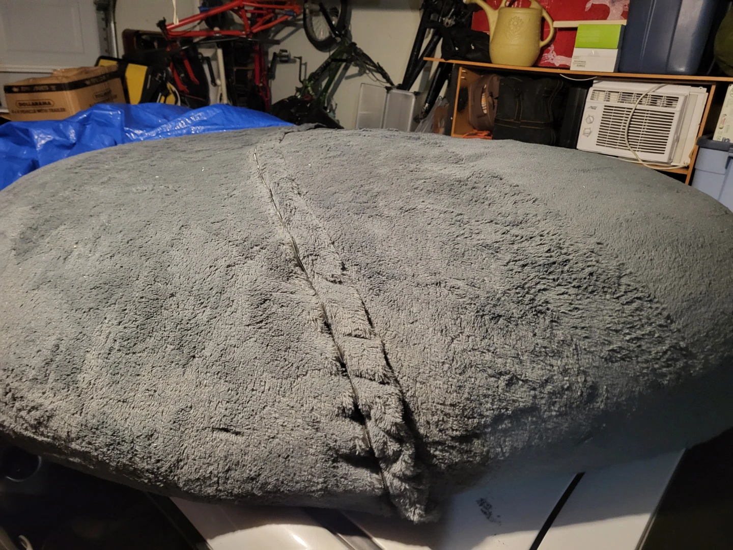 XX-Large Grey Bean Bag Chair - photo 3